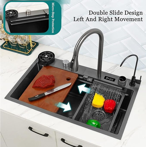 Handmade-Futuristic Sink with soap dispenser