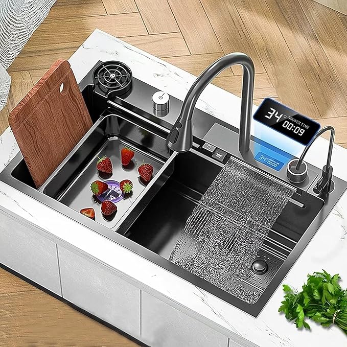Handmade-Futuristic Sink with soap dispenser