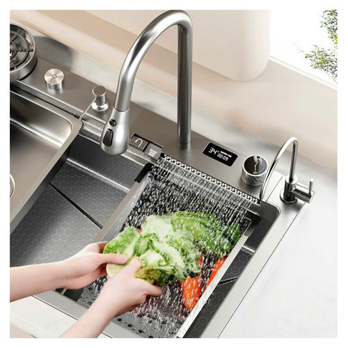 Handmade-Futuristic Sink with soap dispenser